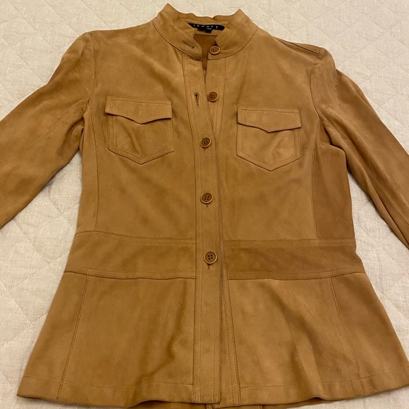 Theory 2 pc suede jacket and skirt - Picture 3 of 8